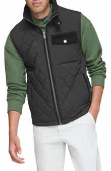 Andrew Marc Barnet Water Resistant Quilted Vest