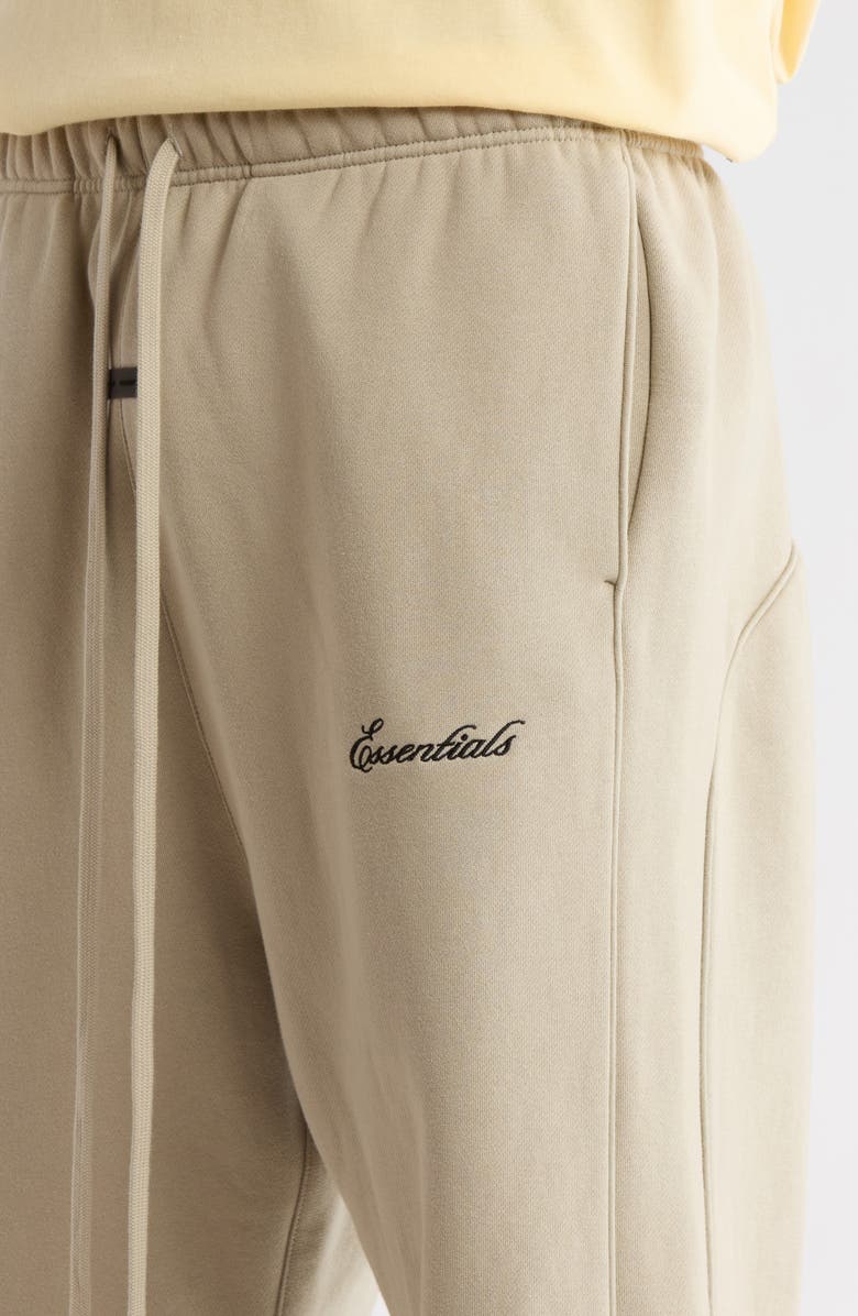 Fear of God Essentials Relaxed Fleece Sweatpants, Alternate, color, Abbey Stone/ Abbey Stone
