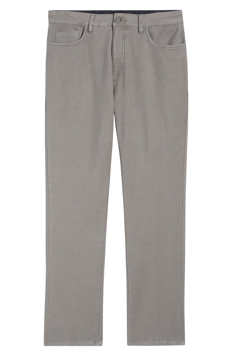 Johnston & Murphy XC Flex<sup>®</sup> Stretch Straight Leg 5-Pocket Pants, Alternate, color, Gray