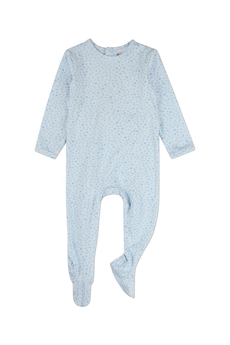 Baby Constellations In The Night Sky Footie, Main, color, Blue