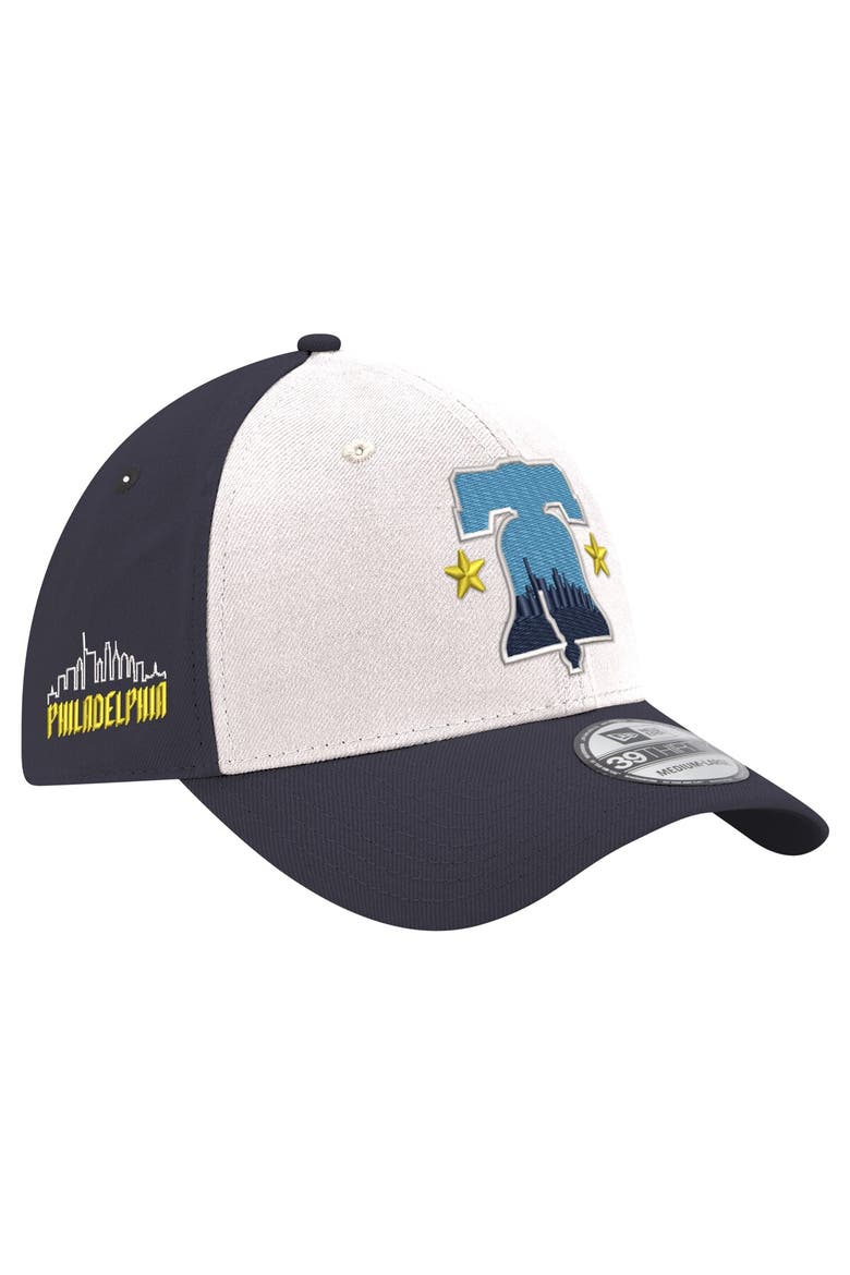 Men's New Era White Philadelphia Phillies 2024 City Connect 39THIRTY Flex Hat, Alternate, color, White