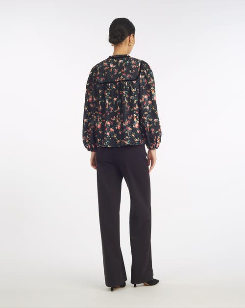 Draper James Long-sleeve Top In Multi