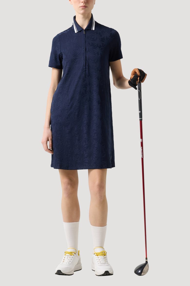 Pina Jersey Dress, Alternate, color, Navy blue