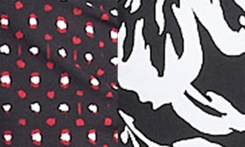 Tommy Bahama Sunset Blooms Reversible Halter Upf 50+ Tankini Top In Brown