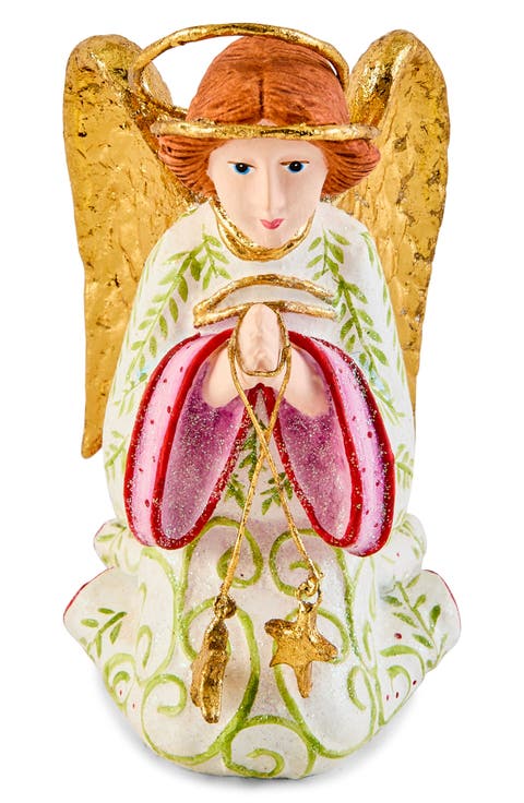 Patience Brewster Nativity Praying Angel Ornament