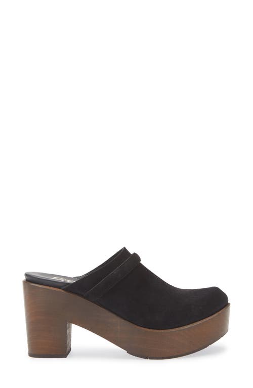 Pedro Garcia Della Platform Clog In Black
