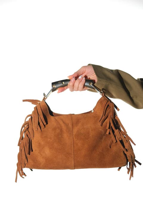 Astren Leather Shoulder Bag (Women)