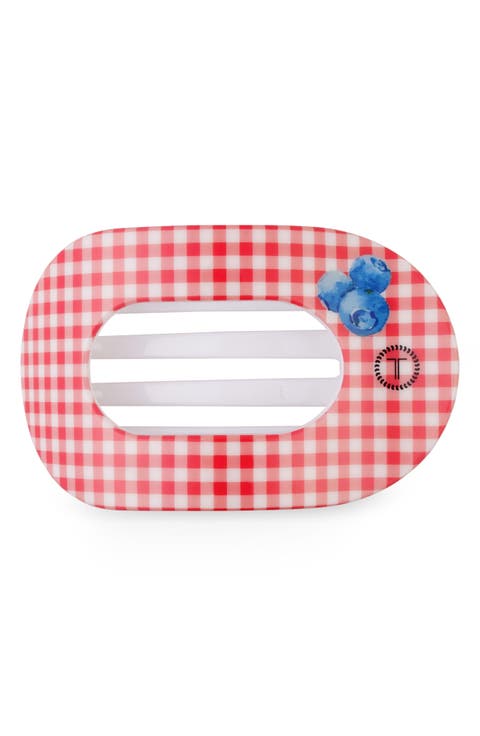 Flat Round Hair Clip