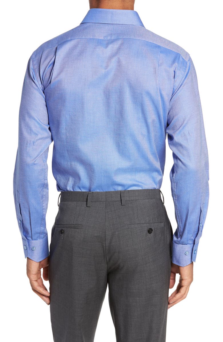 Lorenzo Uomo Trim Fit Textured Dress Shirt, Alternate, color,