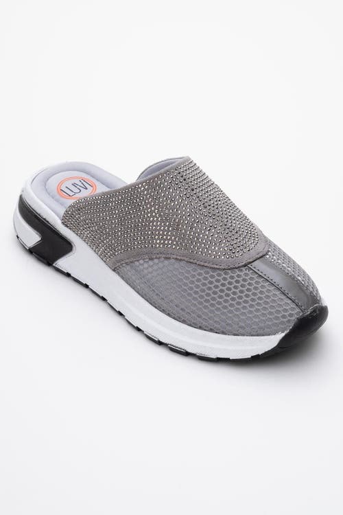 Prologue Shoes Glea Mesh Rhinestone Mules