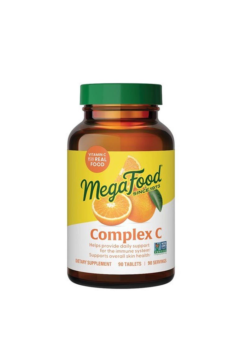 Complex C, Vegan Vitamin C Immune Support Supplement, Gluten Free, 90 Tablets, Main, color, None