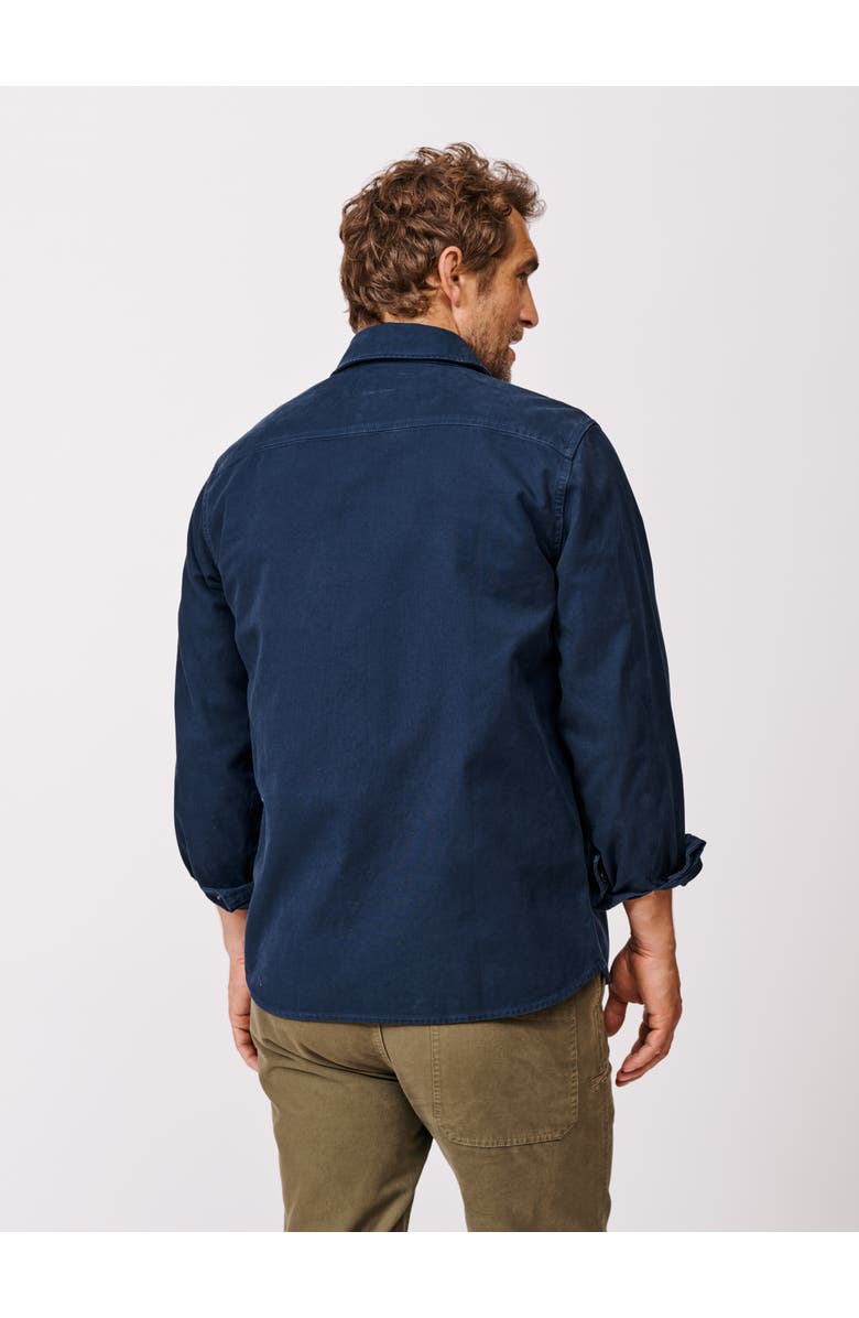 Aubin Dovedale Overshirt, Alternate, color, Navy
