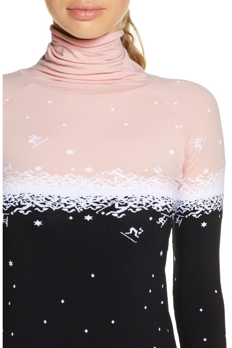 Ski Base Layer Top, Alternate, color, BETTY FADE PLACEMENT JACQUARD