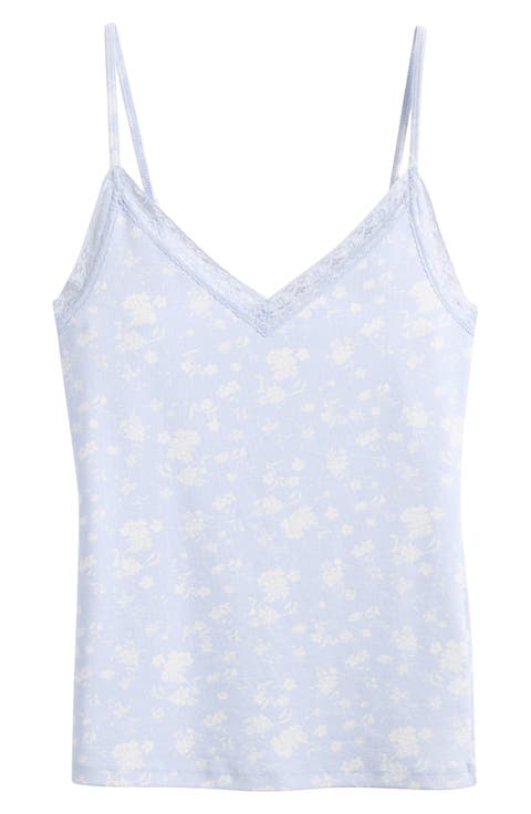 Lace Trim V-Neck Camisole