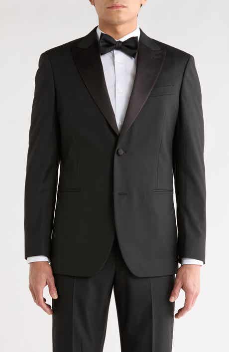 NORDSTROM RACK Two Button Trim Fit Tuxedo Jacket