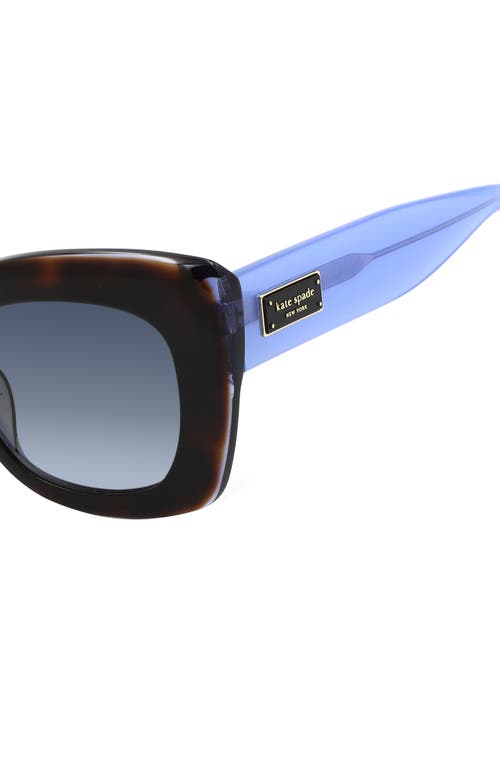 Kate Spade New York Kalie 52mm Gradient Square Sunglasses In Gold