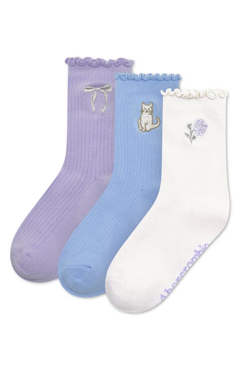 Kids' Icon Assorted 3-Pack Crew Socks (Big Kid)