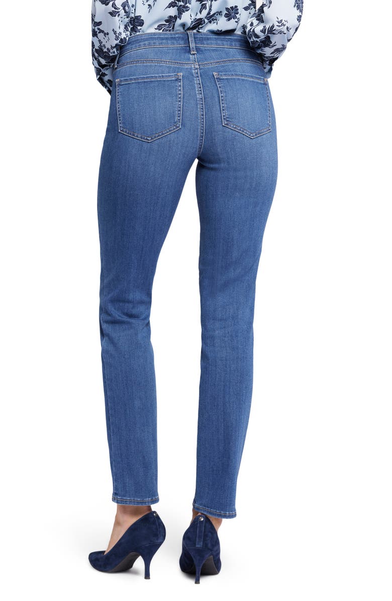 NYDJ Sheri Slim Straight Leg Jeans, Alternate, color, Rockford