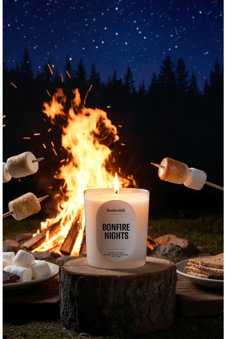 Bonfire Nights Candle, Alternate, color, NO COLOR