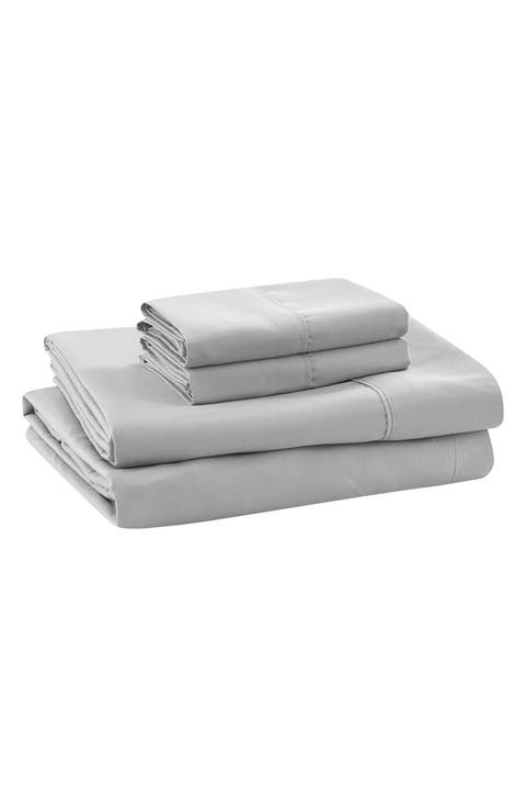 Solid Microfiber Sheet Set