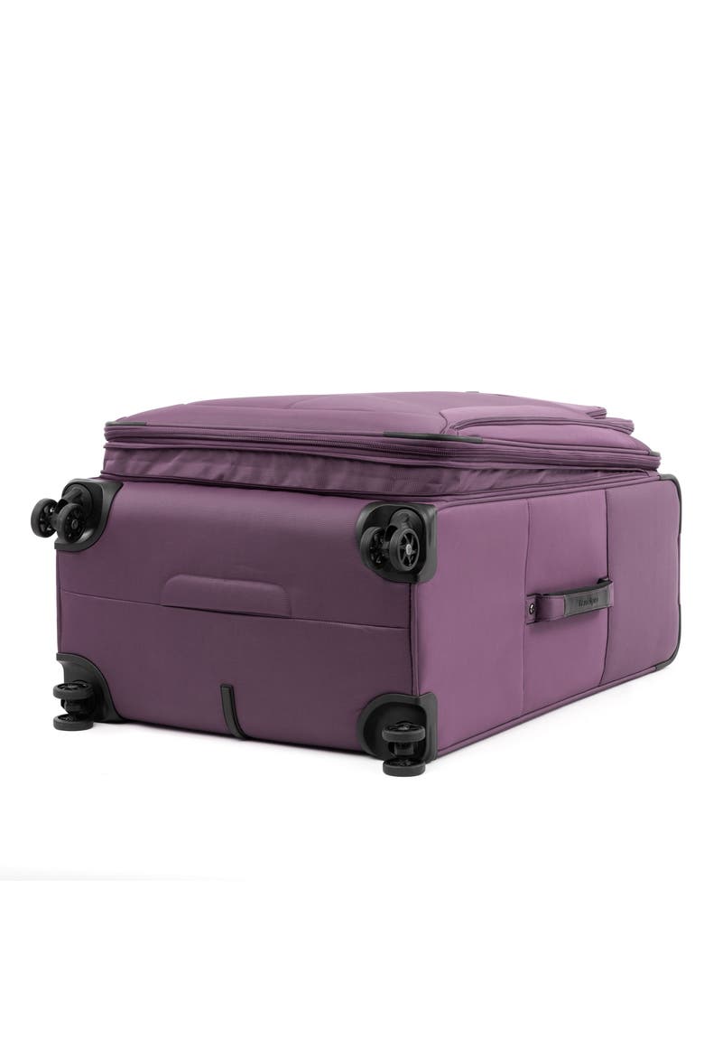 Tourlite Softside Expandable 29" Large Checked Spinner Luggage, Alternate, color, Deep Purple