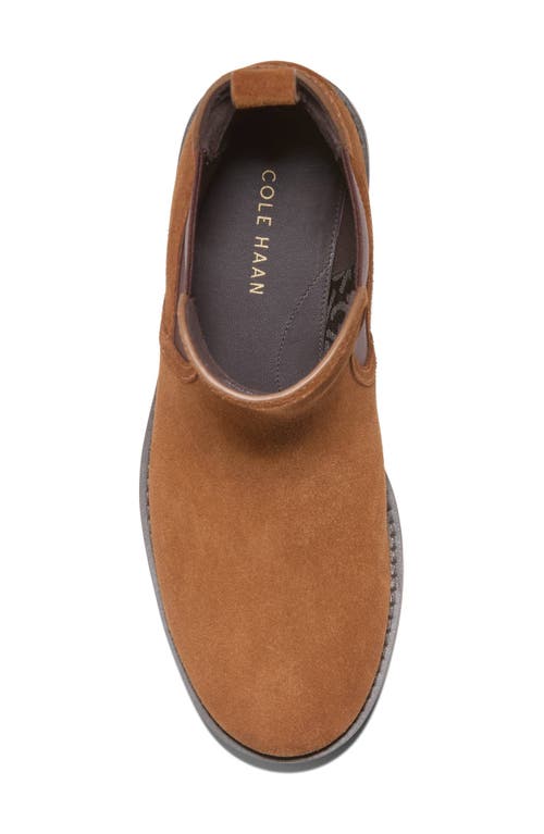 Cole Haan Lyndon Waterproof Chelsea Boot In Brown