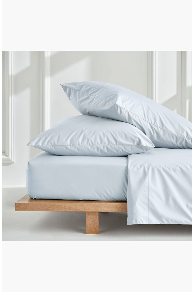 Luxe Australian Sateen Pillowcase Set, Alternate, color, Pale Blue
