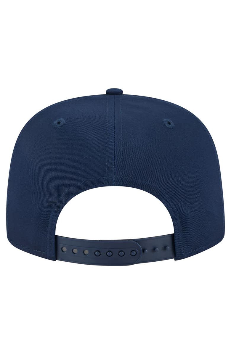 New Era Men's New Era Navy Denver Nuggets Team Text Golfer Snapback Hat, Alternate, color, 