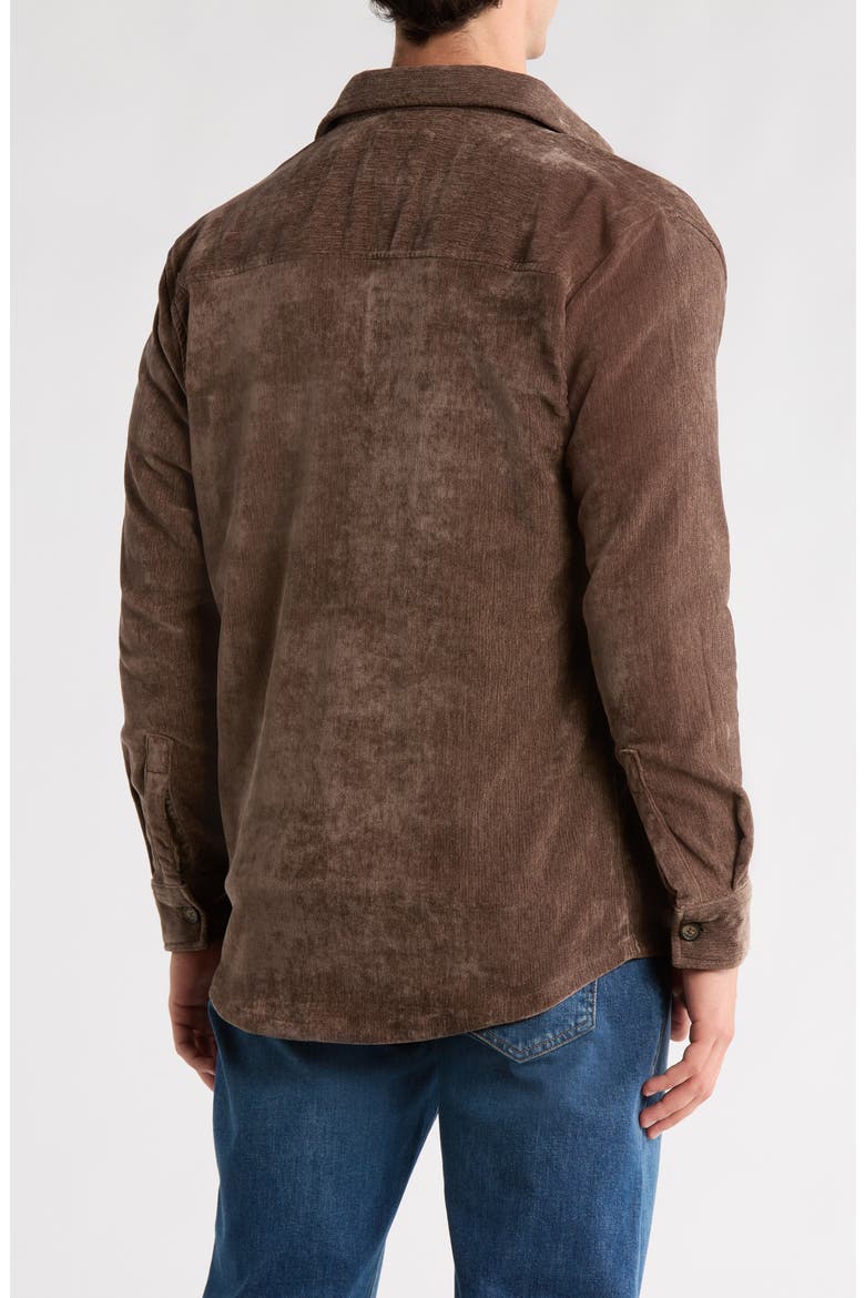 Chenille Shirt Jacket, Alternate, color, TAUPE