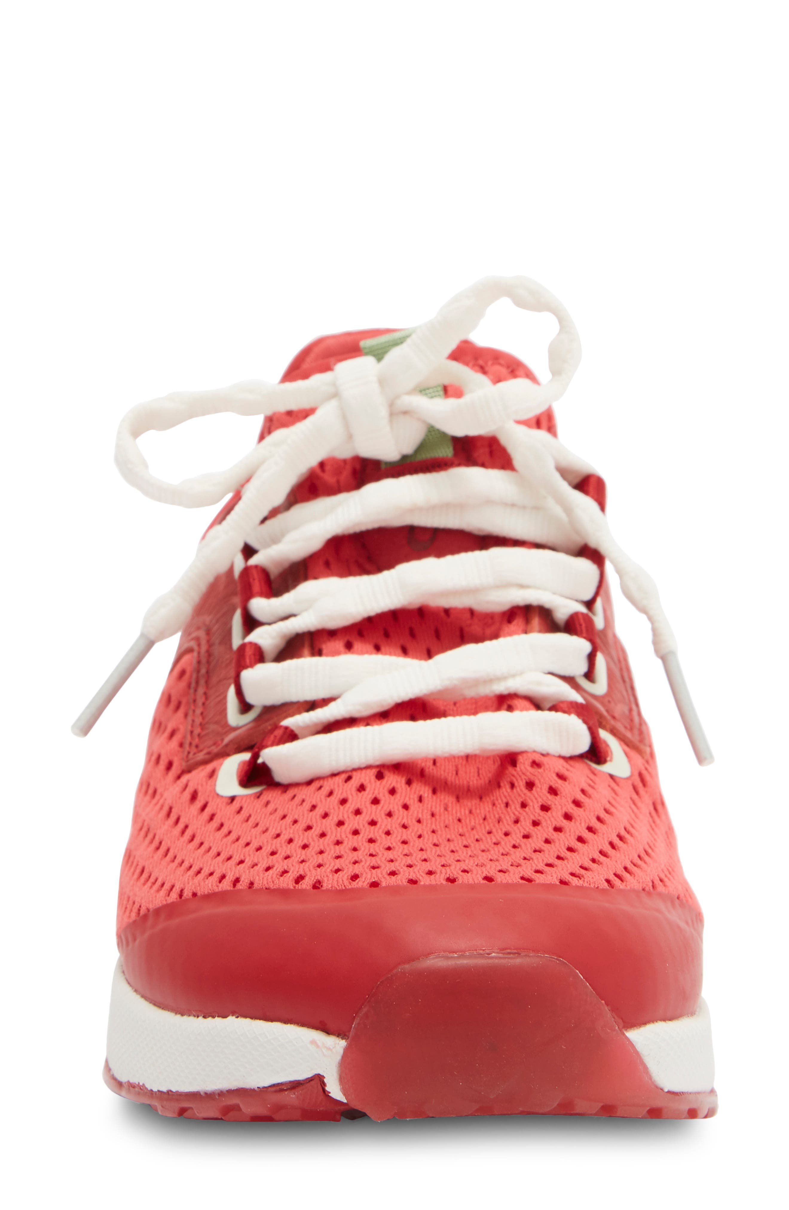 Wailuku Sneaker, Alternate, color, LYCHEE RED / DEEP RED