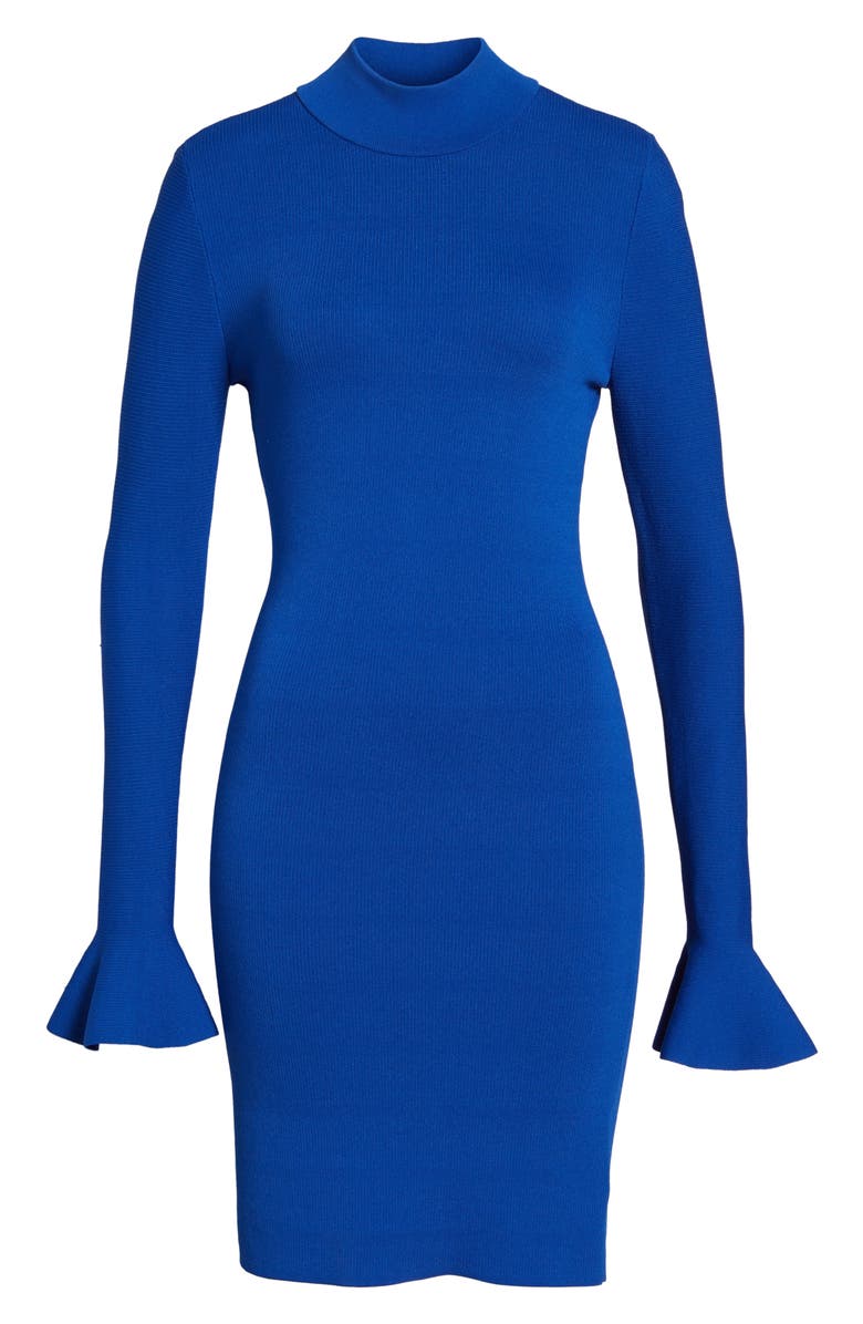 MICHAEL Michael Kors Bell Sleeve Body-Con Dress, Alternate, color,