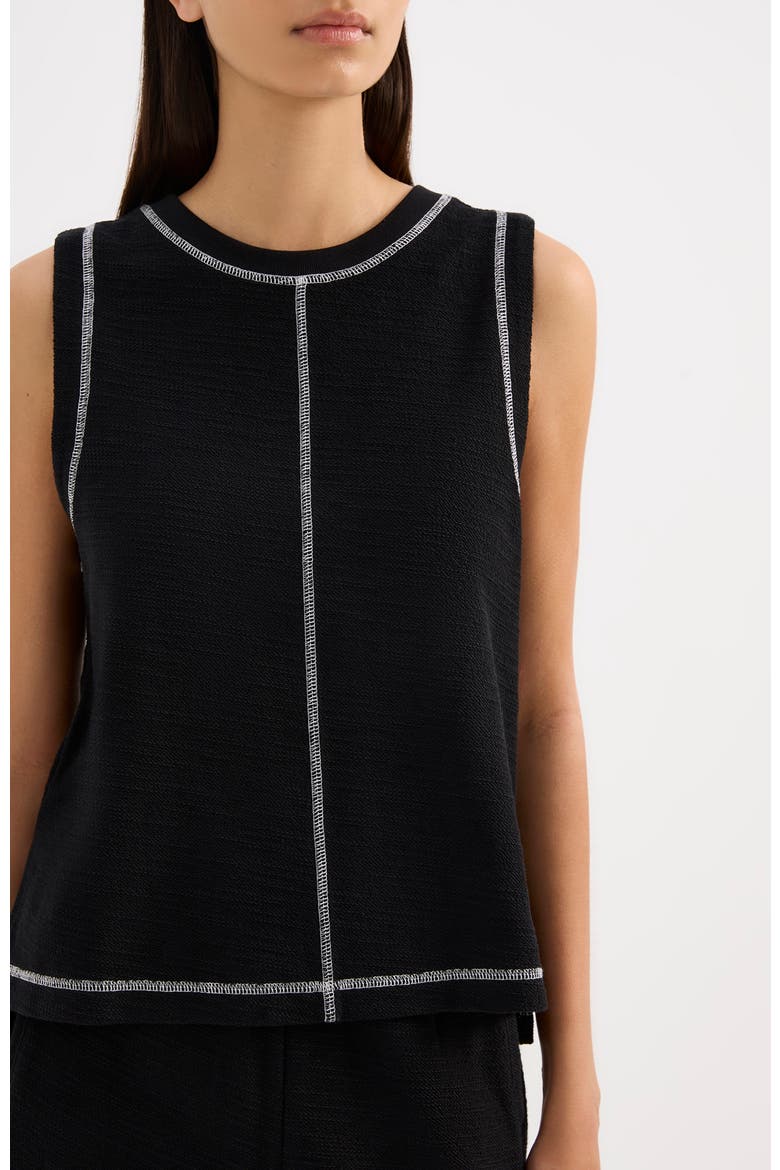Sutton Tank Top, Alternate, color, Black