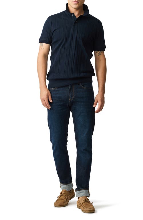Rodd & Gunn Balclutha Rib Polo In Blue
