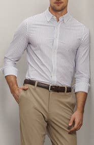 Rhone Commuter Slim Fit Performance Button-Up Shirt