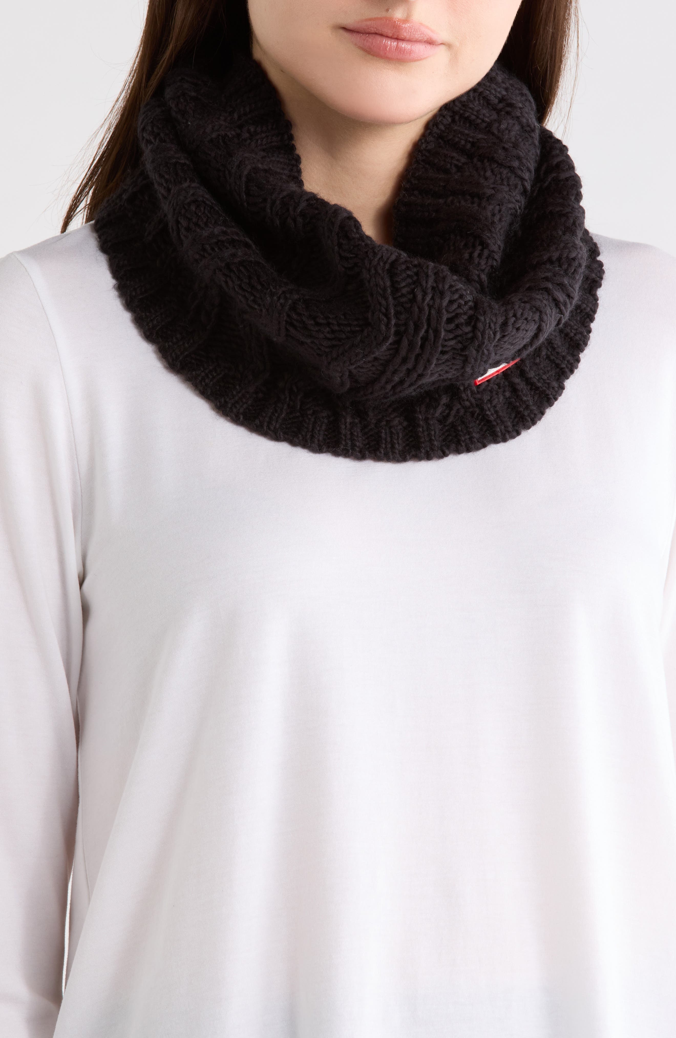 Hunter Cable Knit Fleece Lined Neck Warmer