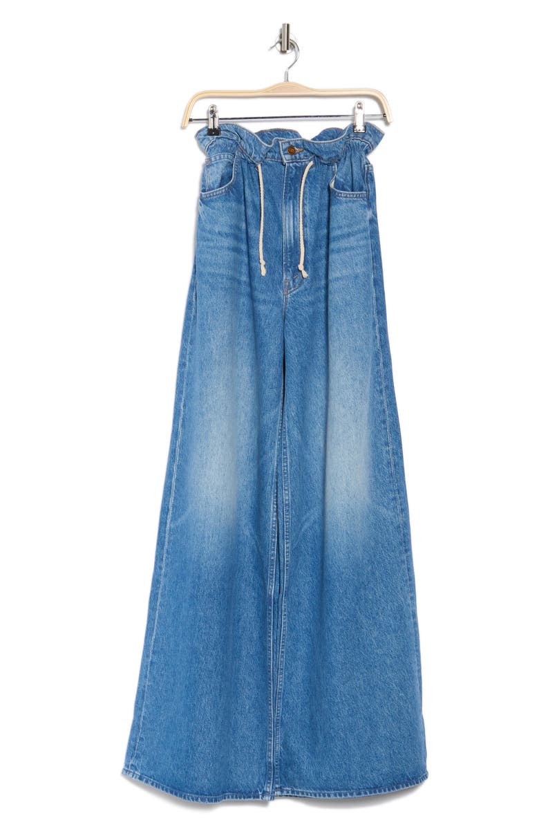 MOTHER The Doggie Bag Wide Leg Jeans, Alternate, color, 