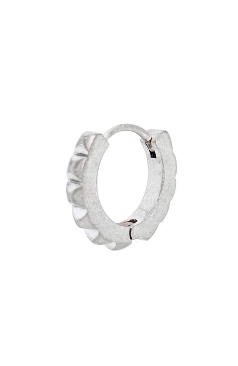 Men's Stud Huggie Hoop Earrings