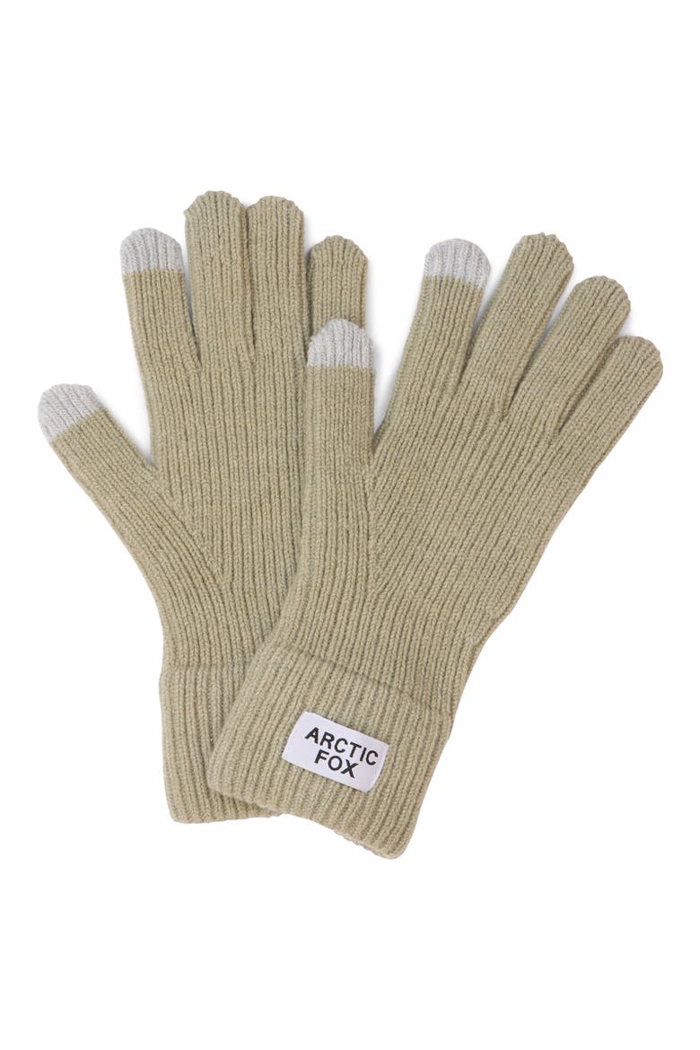 The Recycled Bottle Gloves, Main, color, ARCTIC GREY