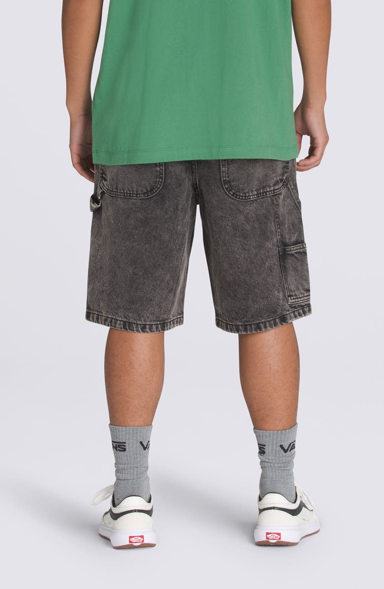 Vans Drill Chore Loose Fit Denim Shorts, Alternate, color, Stonewash Black