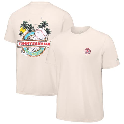 Tommy Bahama Cream Philadelphia Phillies Fly Ball Club T-shirt In Neutral