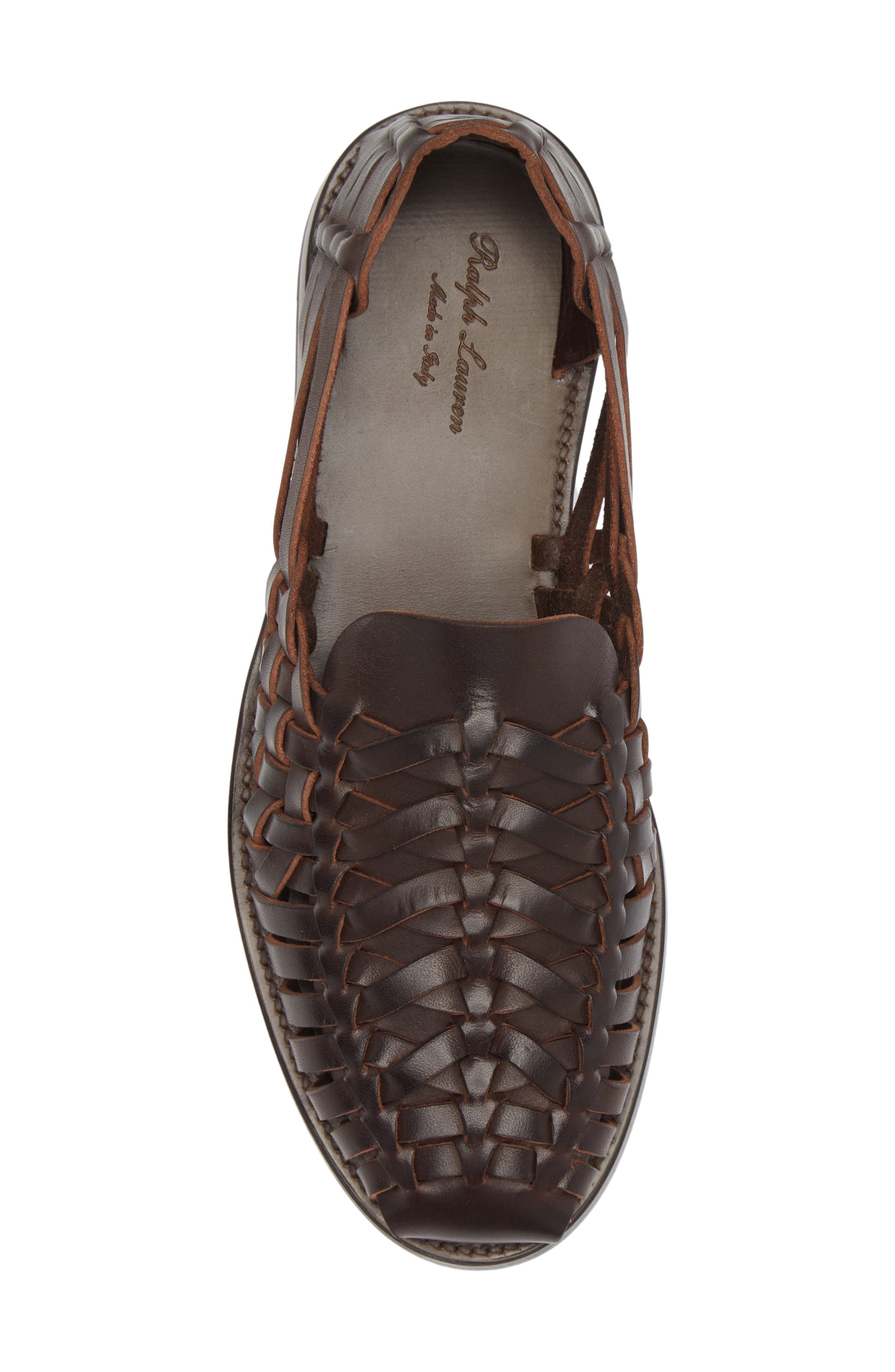 Ralph Lauren Purple Label Huarache Woven Slip-On, Alternate, color, 