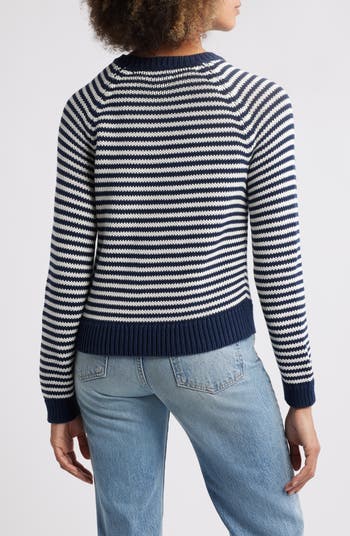Stripe Pima Cotton Sweater