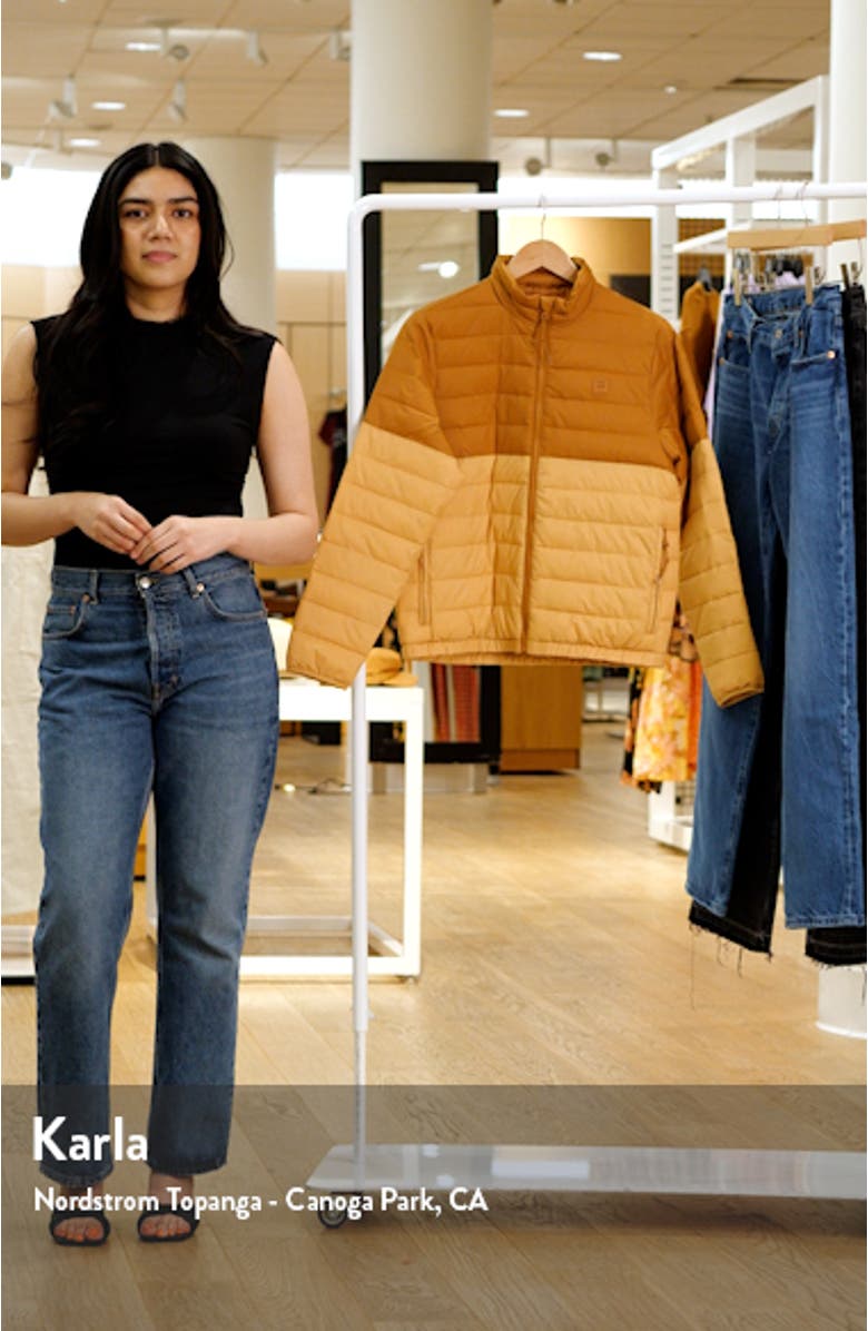 Never Stop Packable Water Repellent Puffer Jacket, sales video thumbnail