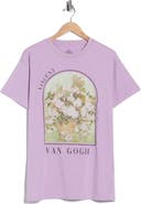 Philcos Vase with Pink Roses Cotton Graphic T-Shirt