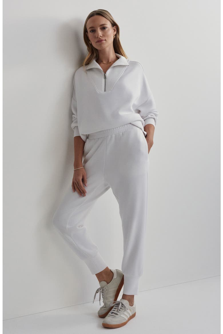 The Slim Cuff 27.5-Inch Pants, Alternate, color, WHITE
