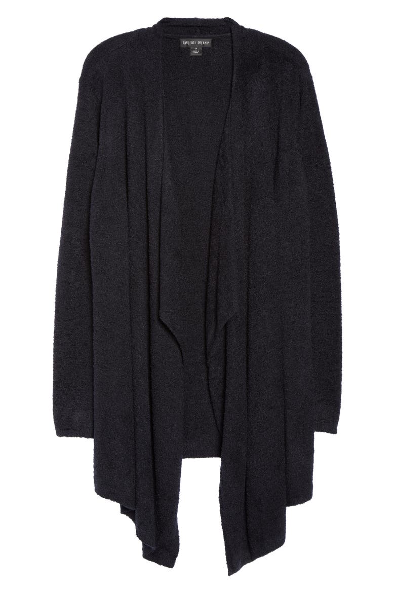 CozyChic Lite® Calypso Wrap Cardigan (Nordstrom Exclusive), Alternate, color, BLACK