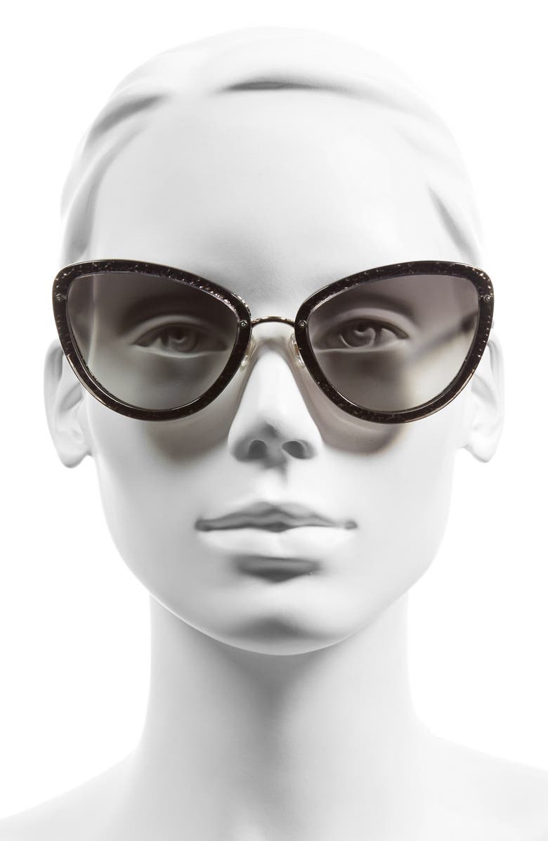 Kate Spade New York 'klaudia' 57mm cat eye sunglasses, Alternate, color, 