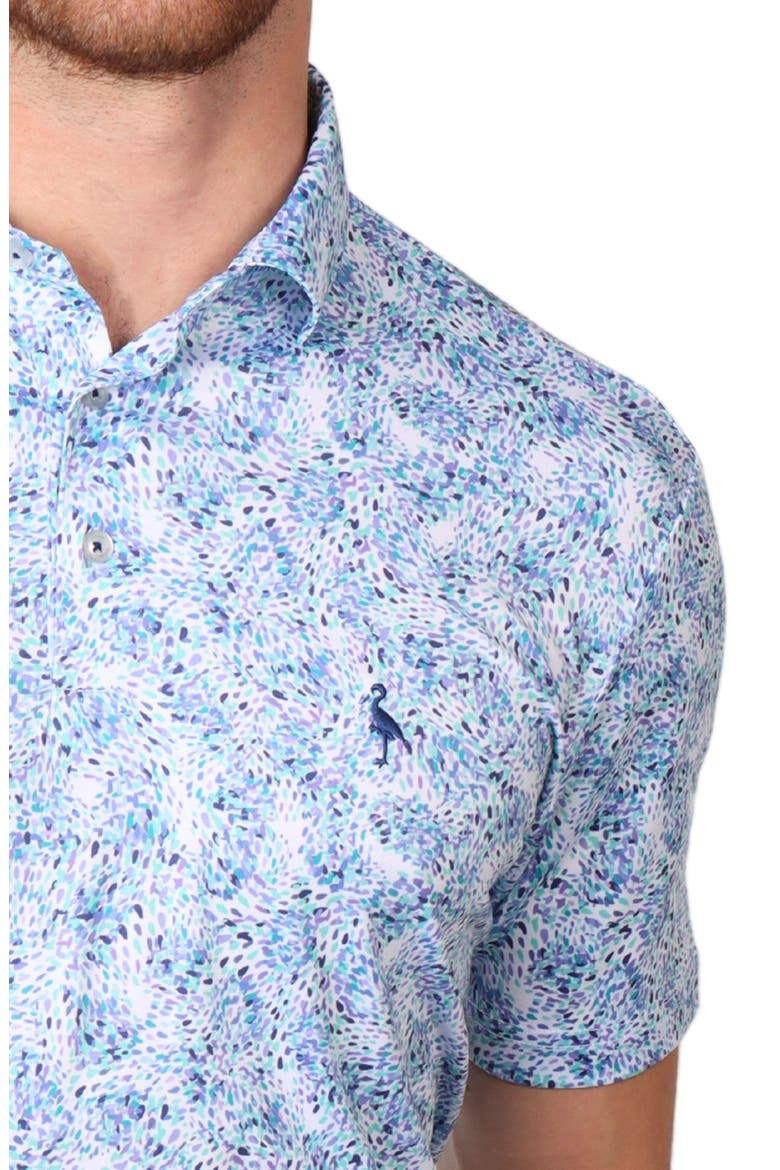 Color Splash Performance Polo, Alternate, color, SEAFOAM