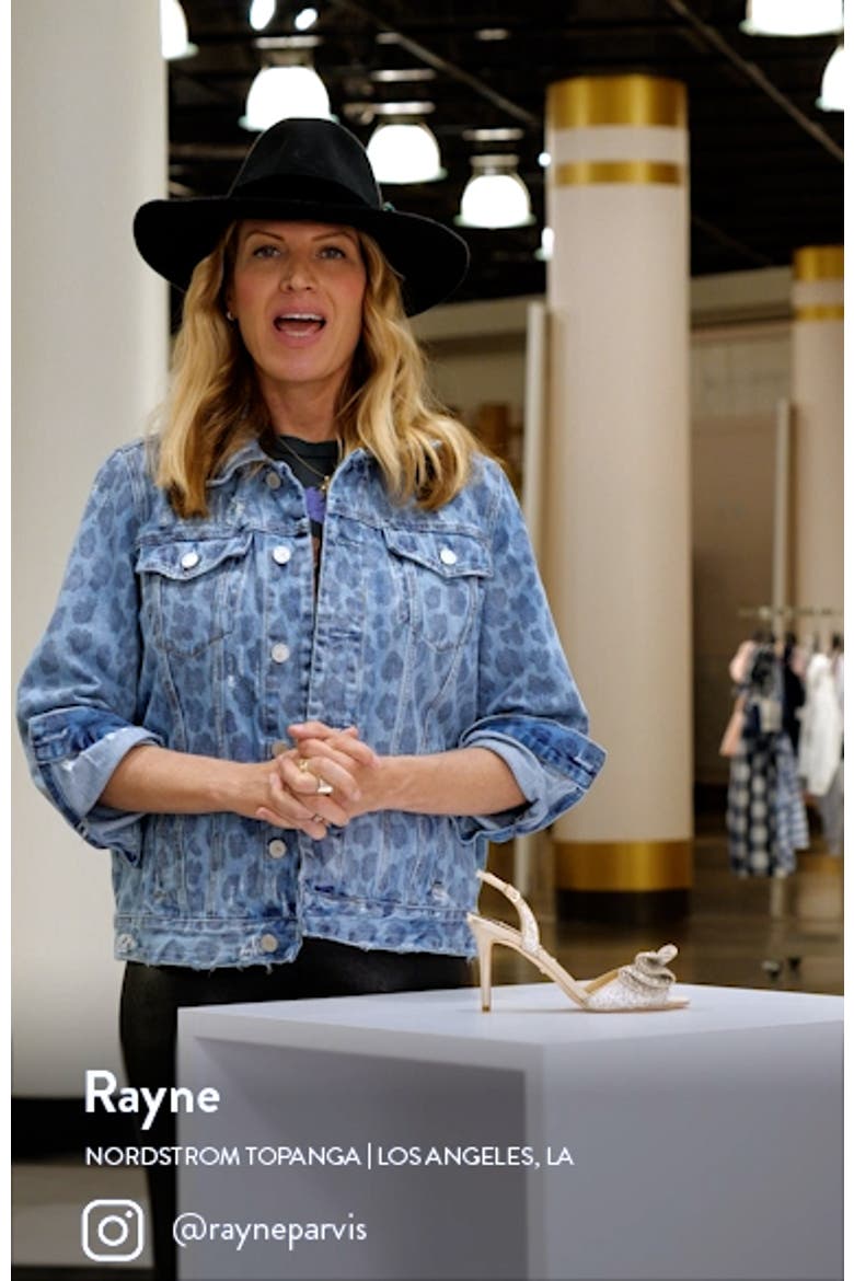 Rennie Embellished Slingback Sandal video
