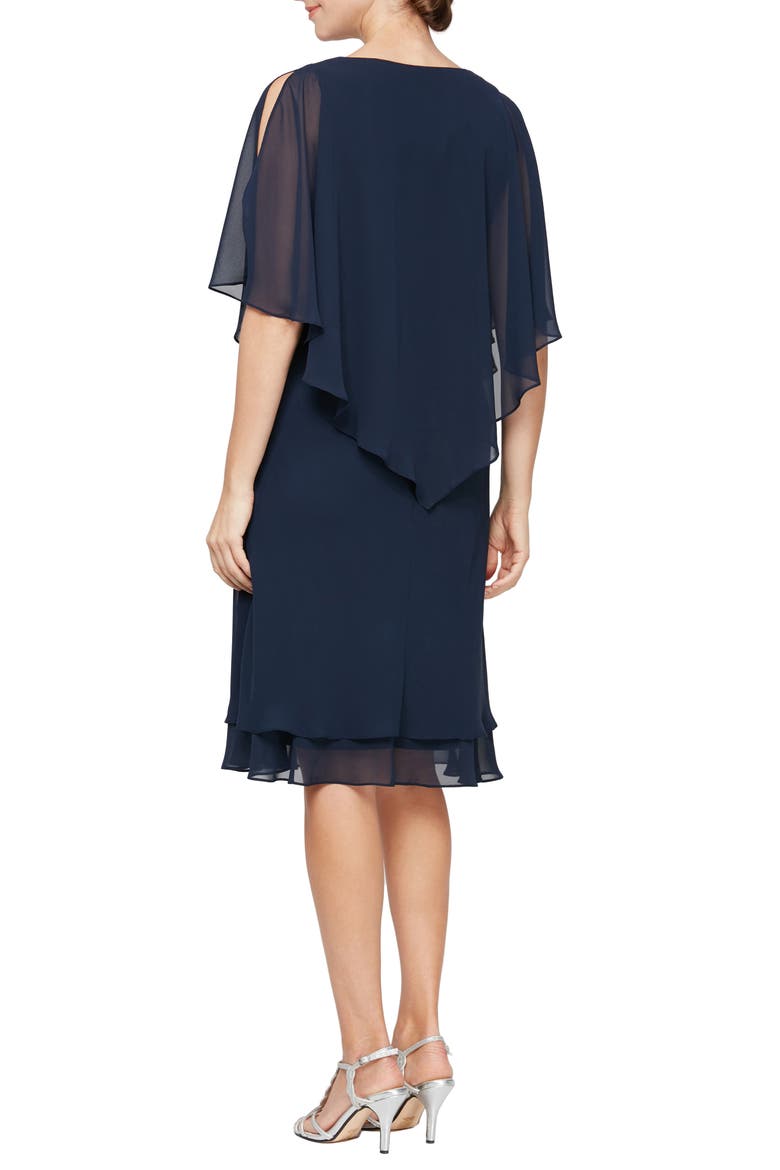 Beaded V-Neck Popover Shift Dress, Alternate, color, NWN